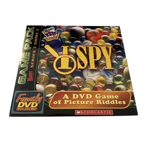 ISPY DVD Game Picture Riddles Scholastic Wendys Kid Meal Game Pack Series 1 No 2
